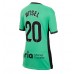 Atletico Madrid Axel Witsel #20 Voetbalkleding Derde Shirt Dames 2023-24 Korte Mouwen